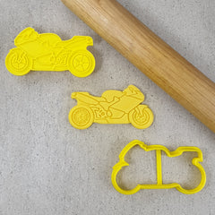 Motorbike Embosser & Cutter Set