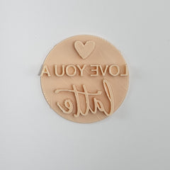Love You A Latte Embosser (Little Biskut)