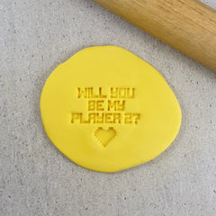 Will You Be My Player 2? Embosser