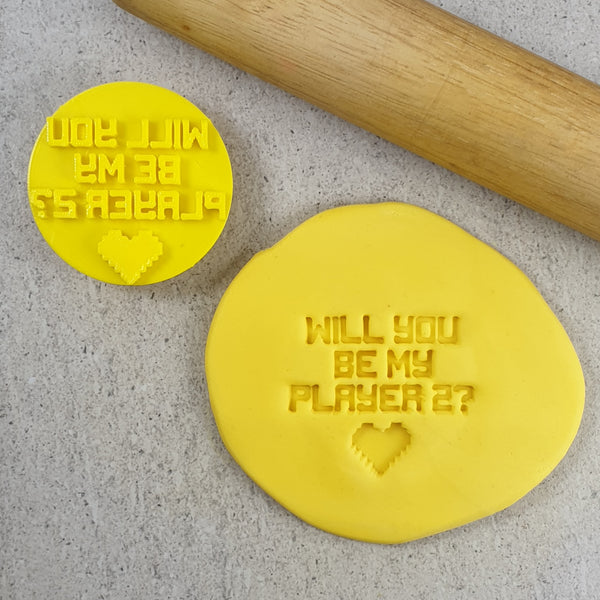 Will You Be My Player 2? Embosser