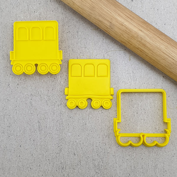 Train Cutter & Embosser Set