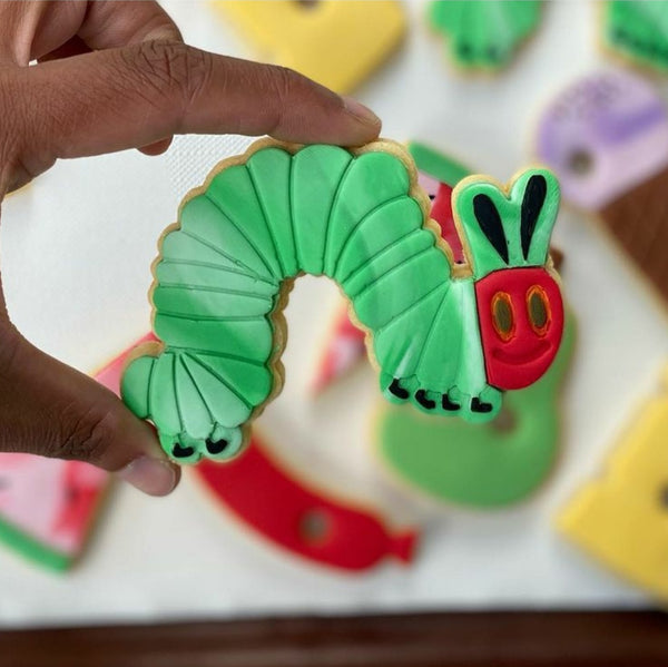 Hungry Caterpillar Cutter & Embosser Set (Optional Food Cutters)