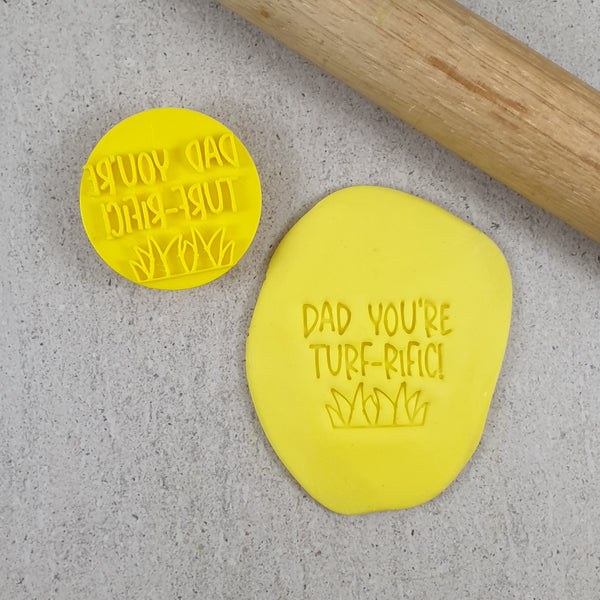 Dad You're Turf-rific! Embosser