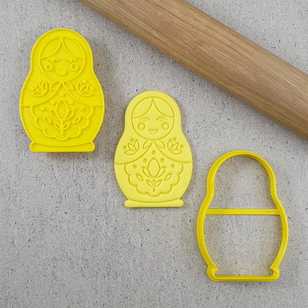 Babushka Doll Cutter & Embosser Set