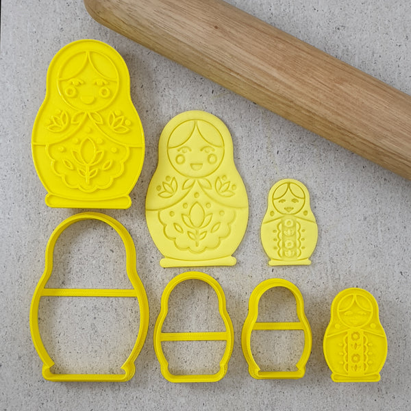 Babushka Doll Cutter & Embosser Set