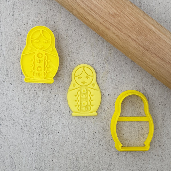 Babushka Doll Cutter & Embosser Set