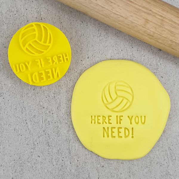 Here If You Need! (Netball) Embosser
