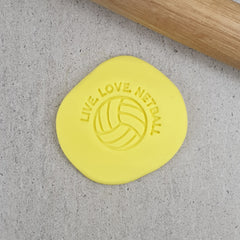 Live, Love, Netball Embosser