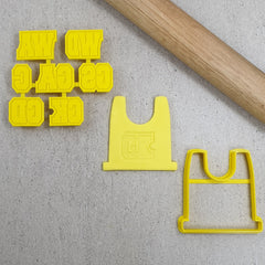 Netball Bib Cutter & Position Embosser Set