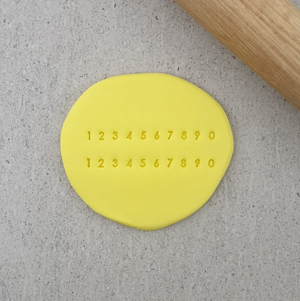 Tiny Number Set Stamps