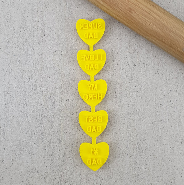 Candy Heart Super Dad Set