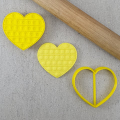 Heart POP IT Cutter and Debosser Set