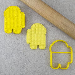 Among Us POP IT Cutter and Debosser Set