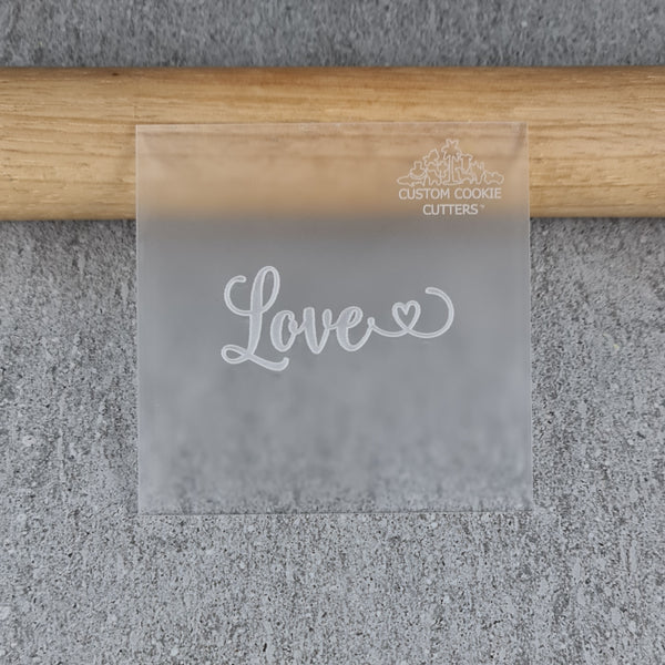 Love (With heart) Debosser