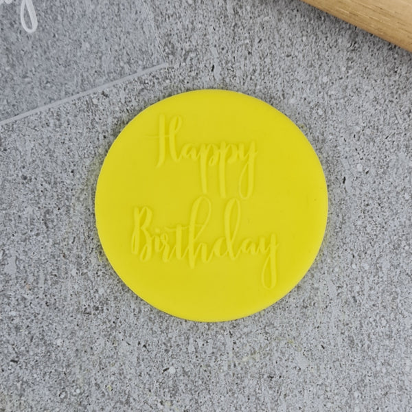 Happy Birthday V2 Debosser