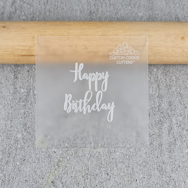 Happy Birthday V2 Debosser