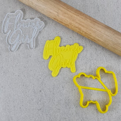 Custom Text Debosser & Cutter Set