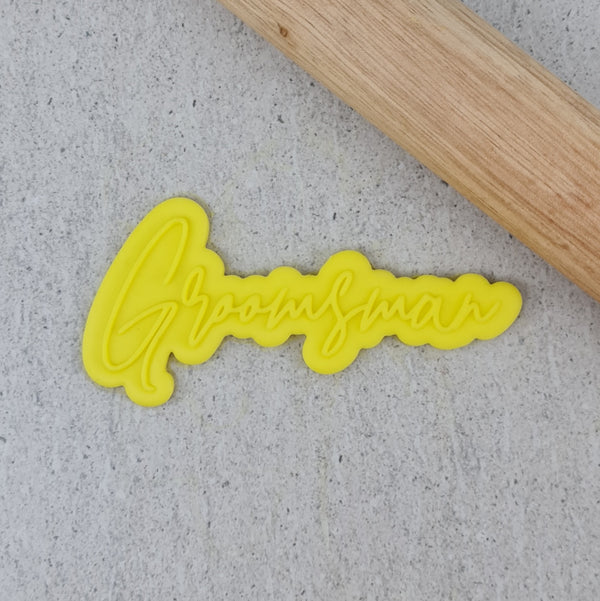 Groomsman Debosser & Cutter Set
