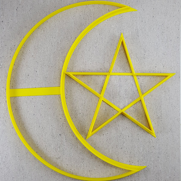 Eid Crest & Star Cookie Cake Cutter