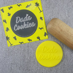 Dad's Cookies Debosser