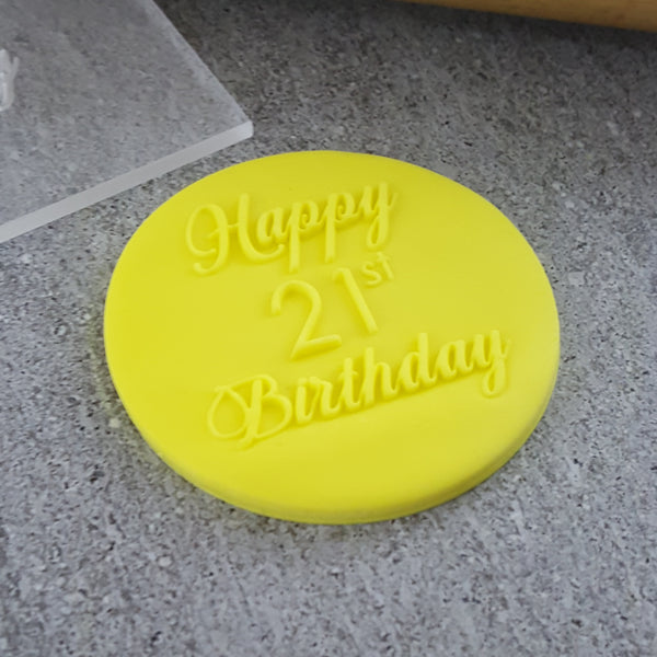 Happy (YEAR) Birthday Debosser