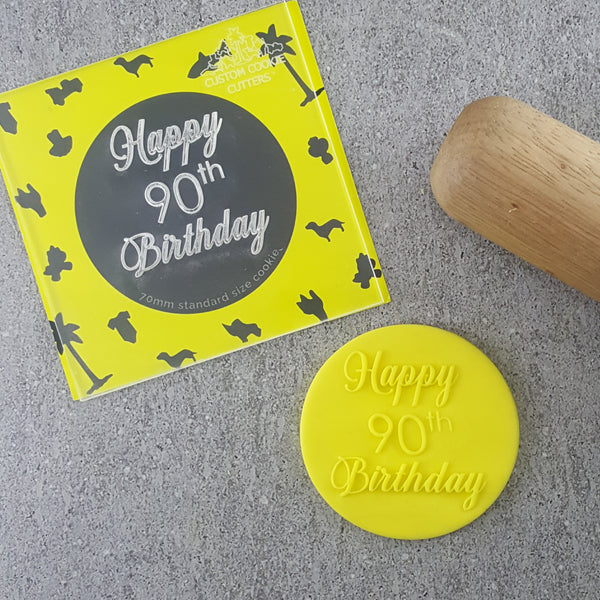 Happy (YEAR) Birthday Debosser