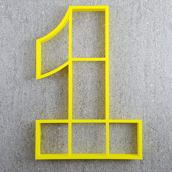 Number Cookie Cake Cutters
