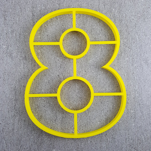 Number Cookie Cake Cutters