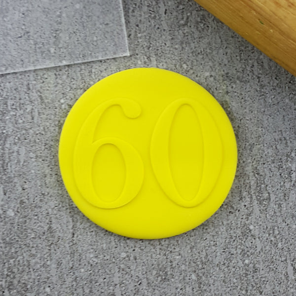 Numbers Serif Debosser