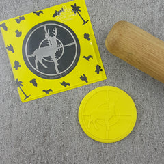 Deer in Target Debosser