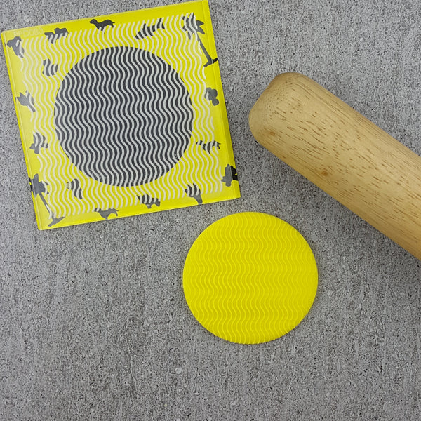 Ripple Pattern Plate