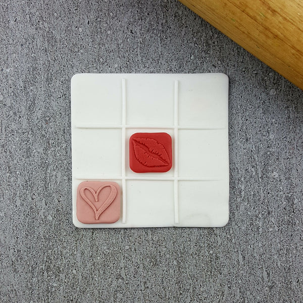 Tic Tac Toe Debosser & Cutter Set