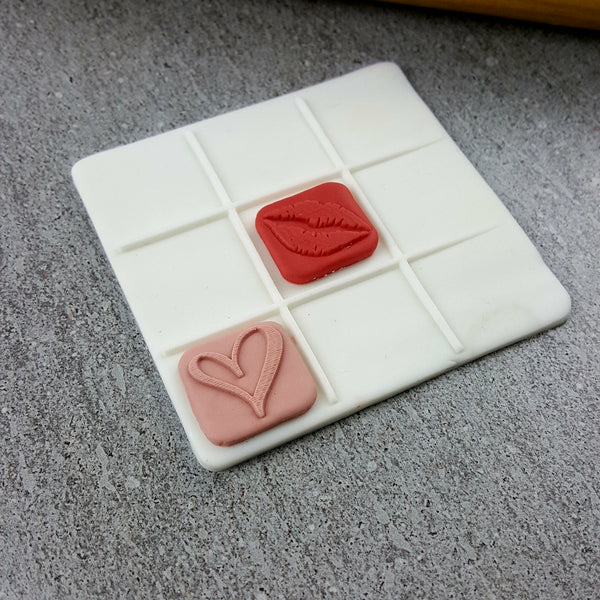 Tic Tac Toe Debosser & Cutter Set