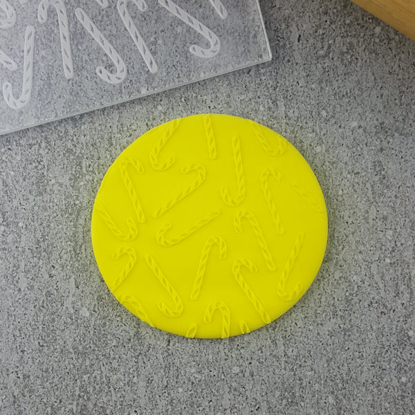 Candy Canes Pattern Plate