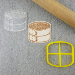 Dumpling Steamer Debosser & Cutter Set