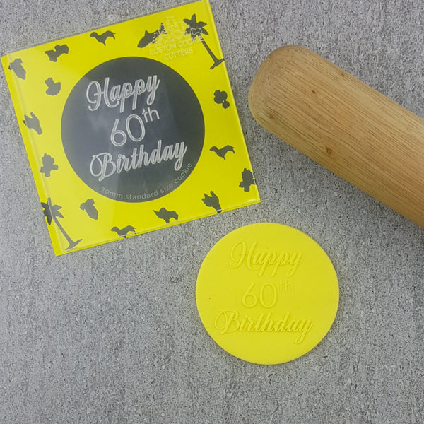 Happy (YEAR) Birthday Debosser