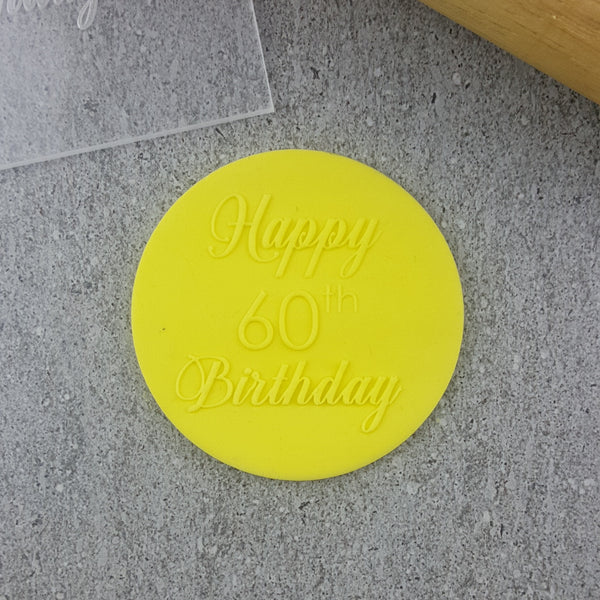 Happy (YEAR) Birthday Debosser