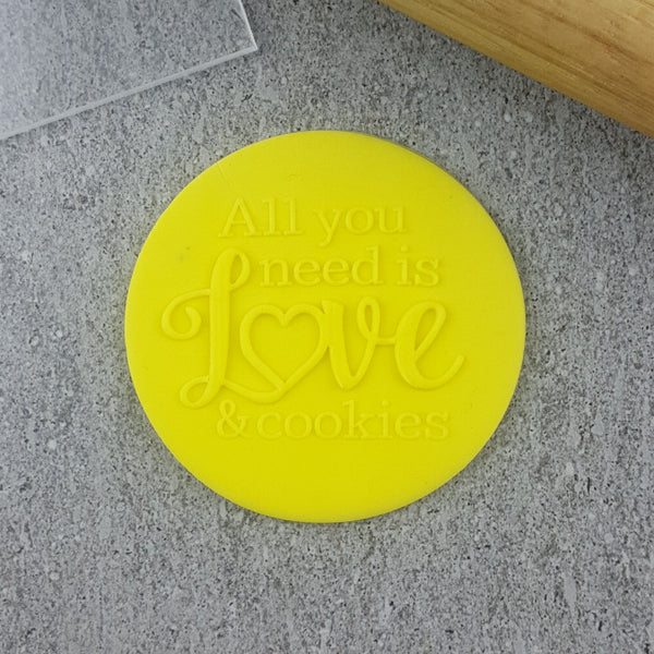 All You Need Is Love & Cookies Debosser