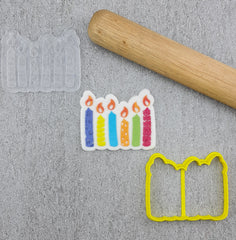 Birthday Candles Cutter and Debosser Set