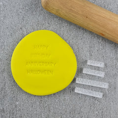Birthday Mixed Message Embosser Set