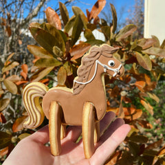 Horse Unicorn 3D Standing Cookie Cutter