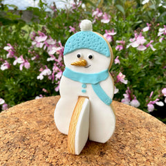 Snowman 3D Standing Cookie Cutter