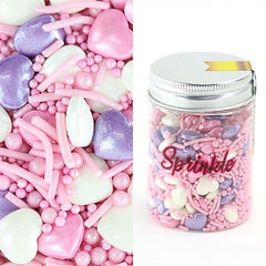 Sweet Heart Sprinkles 100g