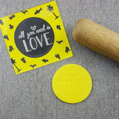 All You Need Is Love Debosser