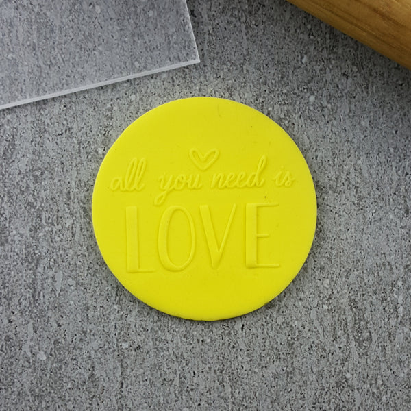 All You Need Is Love Debosser