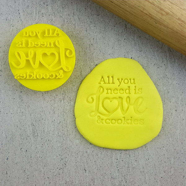 All You Need Is Love & Cookies Embosser