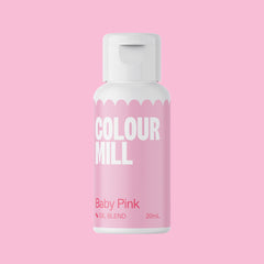Oil Based Colouring 20ml Baby Pink