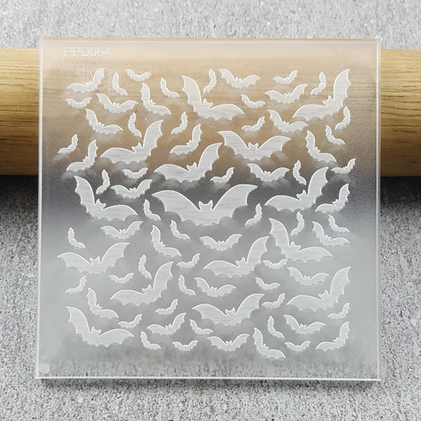 Bats Pattern Plate