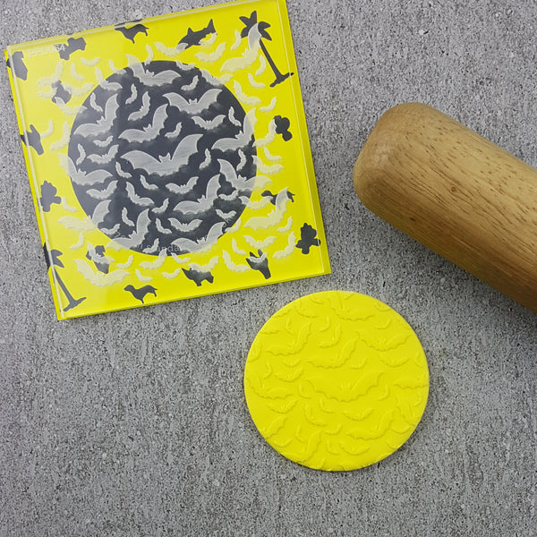 Bats Pattern Plate