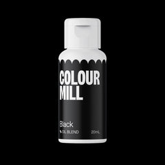Oil Based Colouring 20ml Black